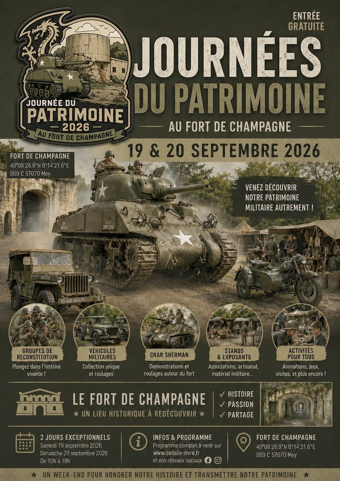 Découverte du Fort de Champagne à Mey, Fort de Champagne, Mey
