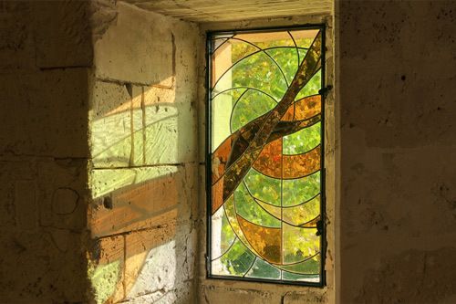 Découverte du métier de vitrailliste, Donjon de Septmonts, Septmonts