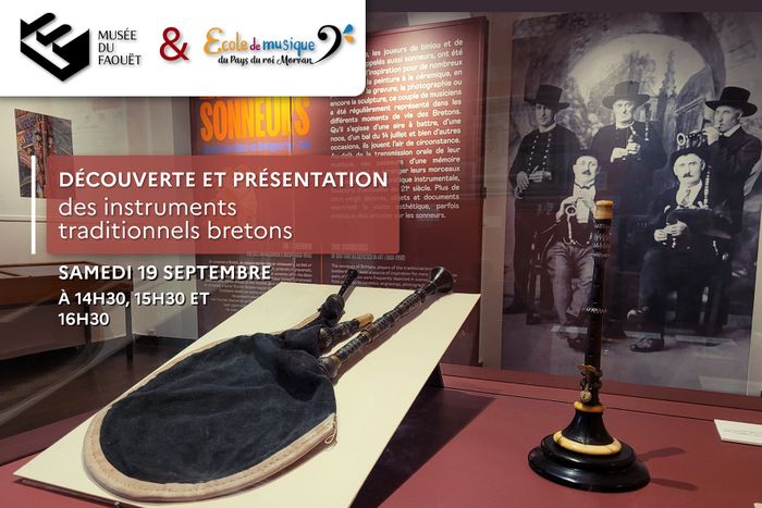 Découverte et présentation des instruments traditionnels bretons, Musée du Faouët, Le Faouët