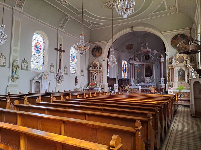 Découvrez une église construite sur d’anciennes fondations, Église Saint-Nicolas, Faulbach