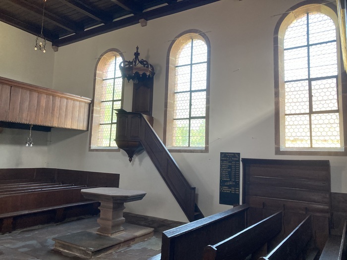 Découvrez une église luthérienne qui fête, cette année, ses 250 ans., Église protestante de Fouday, Fouday