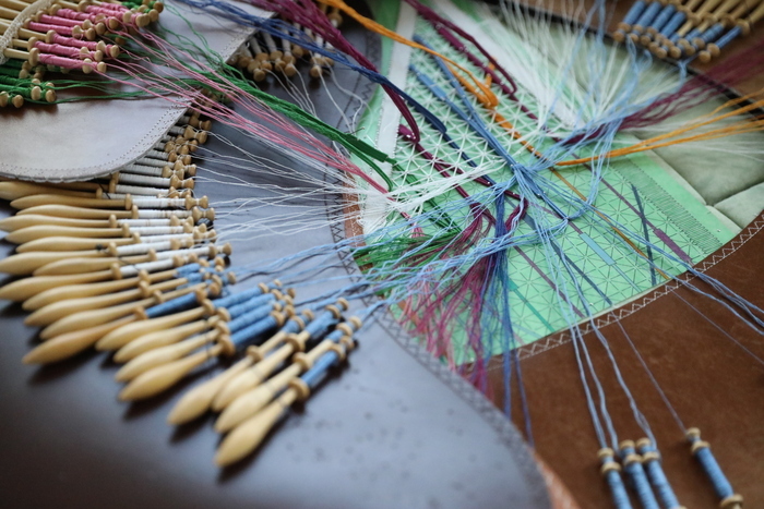 Dentelles d&rsquo;exception : 50 ans de savoir-faire au Mobilier national, Manufactures textiles, Paris