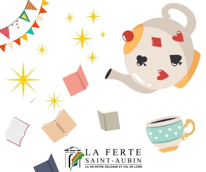Des livres, un thé en folie, Bibliothèque municipale de La Ferté-Saint-Aubin, La Ferté-Saint-Aubin