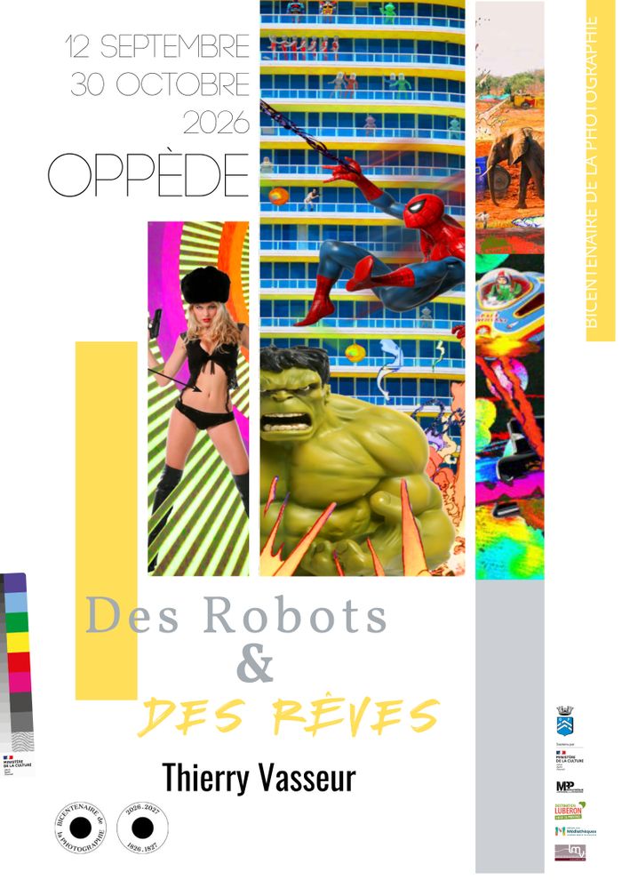 Des Robots et des Rêves – Thierry Vasseur, Oppède, Espace Jardin de Madame, Oppède