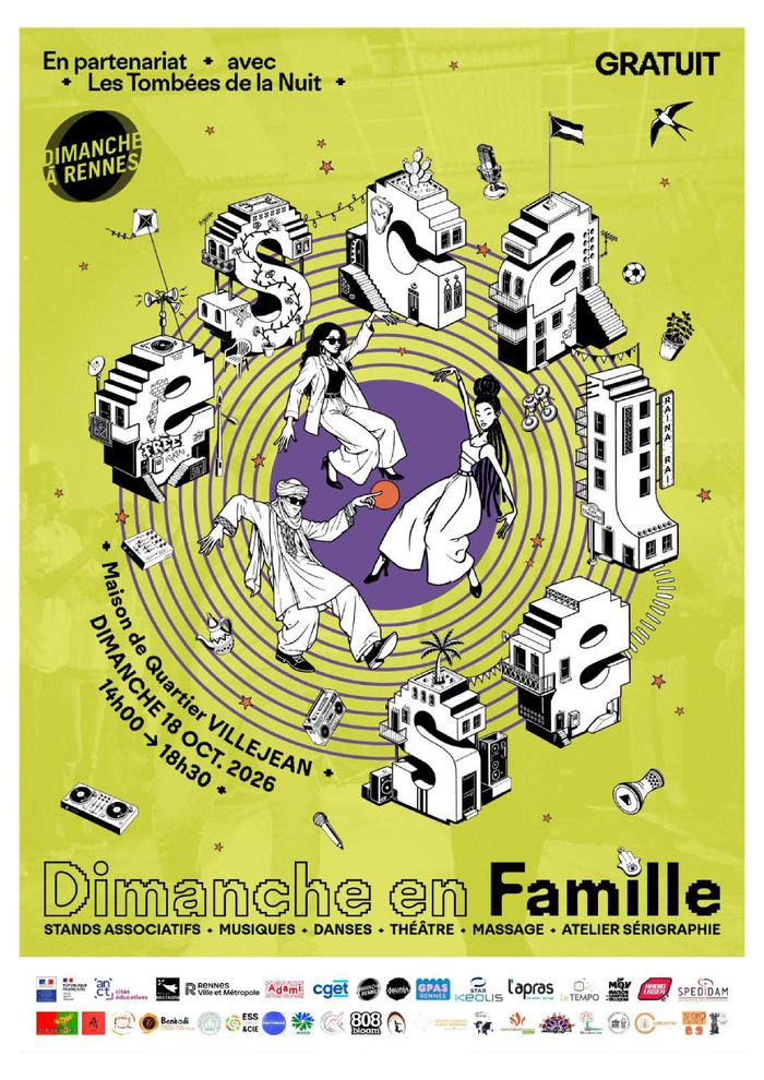 DIMANCHE EN FAMILLE • CLÔTURE DU FESTIVAL ESCALES AFRICAINES, Maison de Quartier de Villejean, Rennes