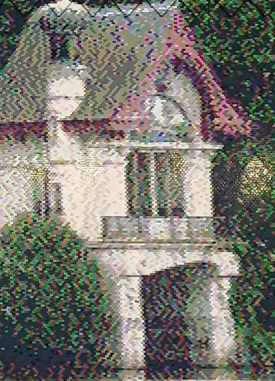 Diorama Olivet en briques, Bibliothèque municipale, Olivet