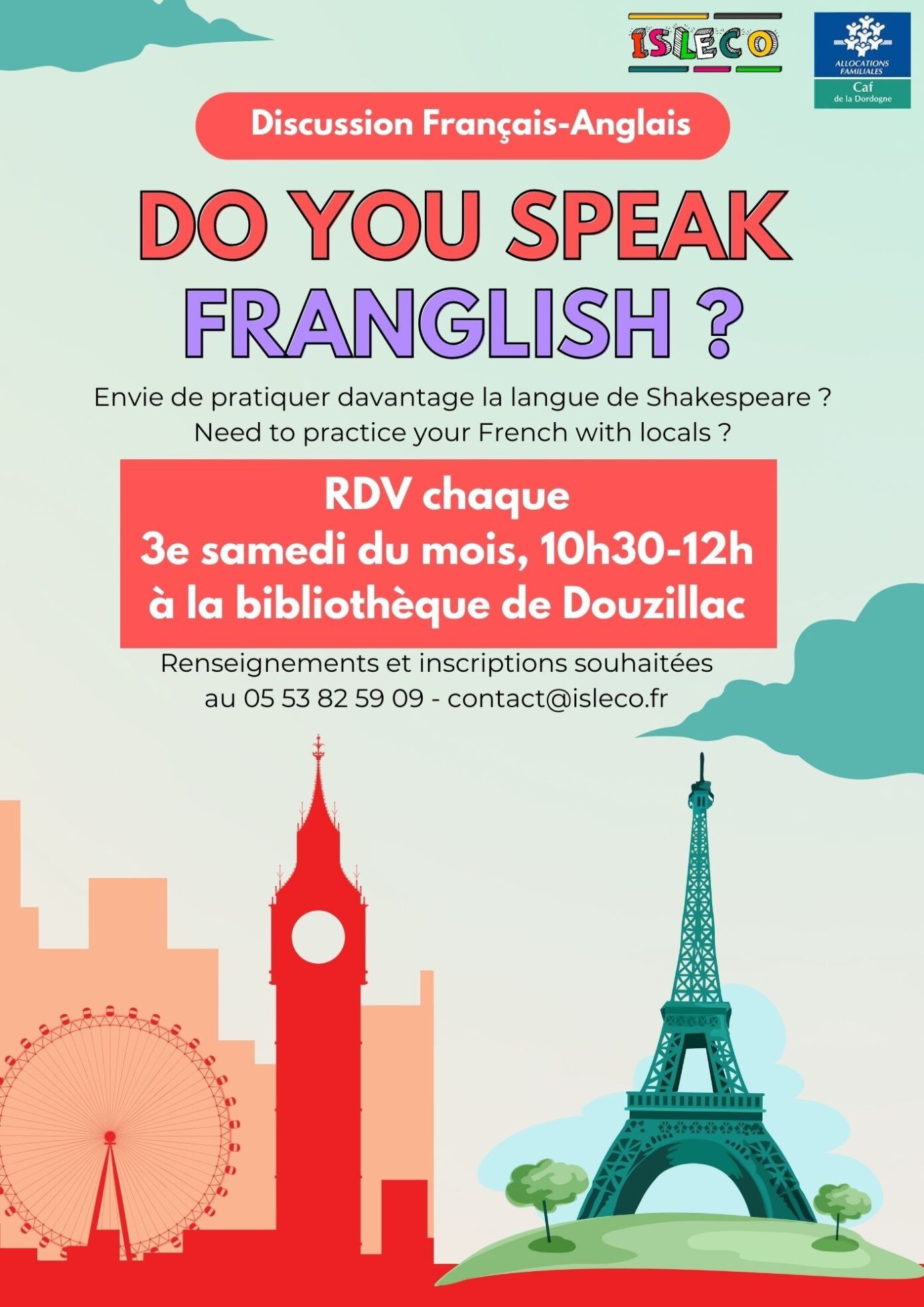 Discussion Français-Anglais Douzillac