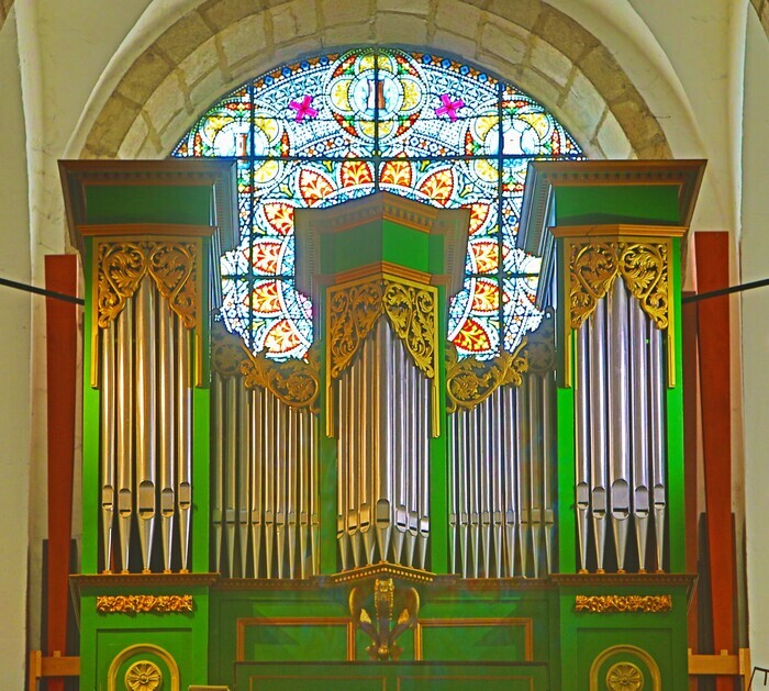 Documentaire sur l&rsquo;orgue d&rsquo;Entraygues, puis concert d&rsquo;orgue filmé et transmis en direct, Église d&rsquo;Entraygues sur Truyère, Entraygues-sur-Truyère