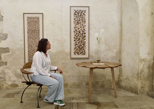 Du fil au bois – Elles brodent dans l’ébénisterie, Atelier Koad Bras, Trémargat