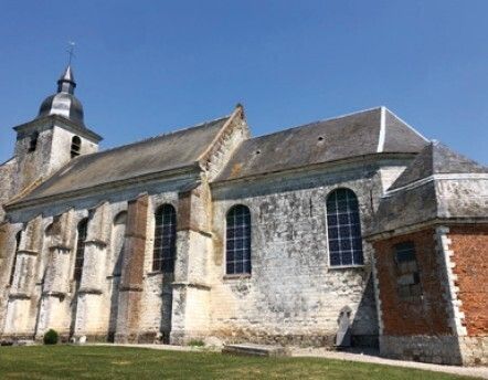 Église Saint-Martin à Vitz sur Authie, Église Saint-Martin, Vitz-sur-Authie