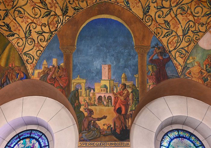 Église Saint-Paul : la délicate conservation des décors peints, Eglise Saint-Paul, Cologny