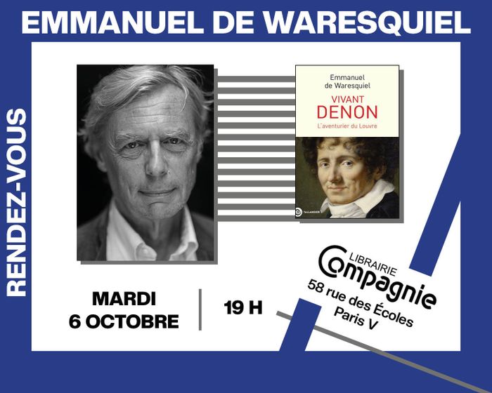 Emmanuel de Waresquiel, Librairie Compagnie, Paris