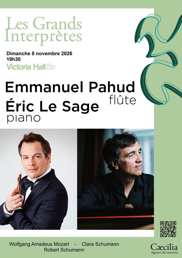 Emmanuel Pahud; Éric Le Sage, Victoria Hall, Genève