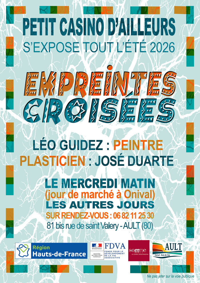 Empreintes Croisées, ancien dancing du Petit Casino d’Onival, Ault
