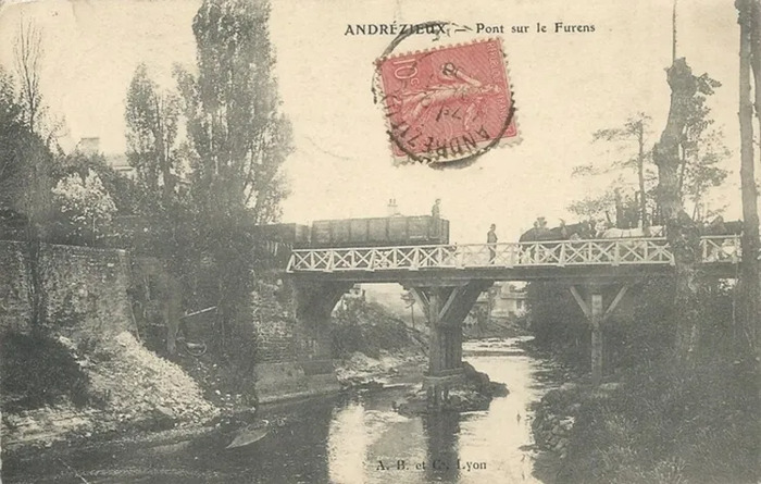 En vélo, sur les traces du premier chemin de fer du continent, L’Aventure du Train, Andrézieux-Bouthéon