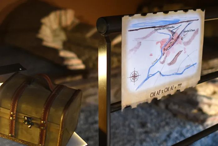 Escape game: à la recherche des plans oubliés, Thermes romains, Le Mans