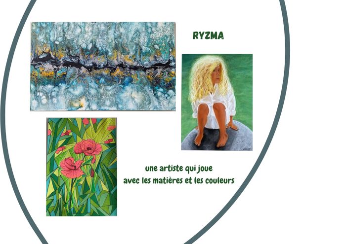 Expo Peinture, Bibliothèque Au jardin des livres, Château-Thébaud