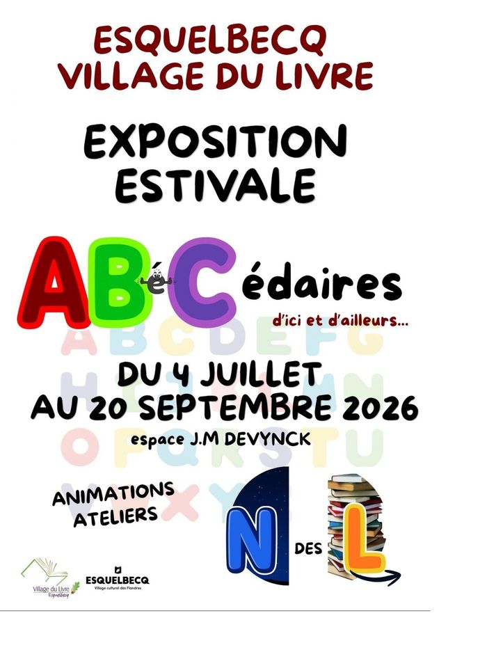 Exposition ABéCédaires d’ici et d’ailleurs, La Maison du Westhoek, 9 place Bergerot, 59470 Esquelbecq, Esquelbecq