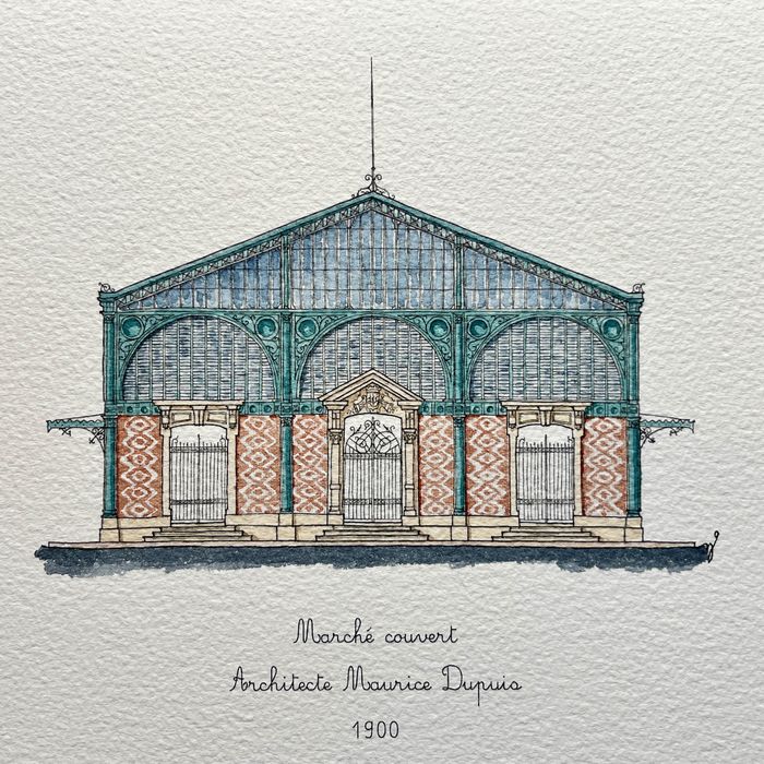 Exposition : « Architectures Aquarellées », Théâtre le Liburnia, Libourne