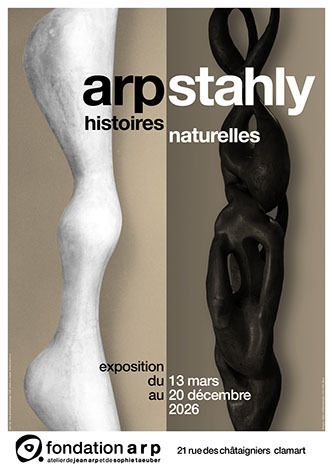 Exposition « Arp – Stahly, histoires naturelles », Fondation Arp, Clamart