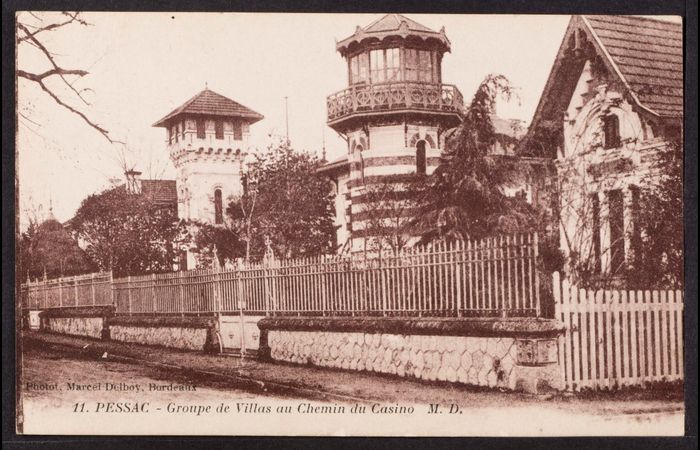 Exposition : avant/après, les villas dévoilées, Quartier du Casino, Pessac