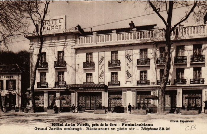 Exposition « Avon 1900 : quatre hôtels de standing », Pavillon de l&rsquo;Érable, Avon