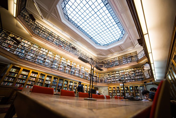 Exposition « Bibliothèque au cœur », Mines Paris – PSL, Paris
