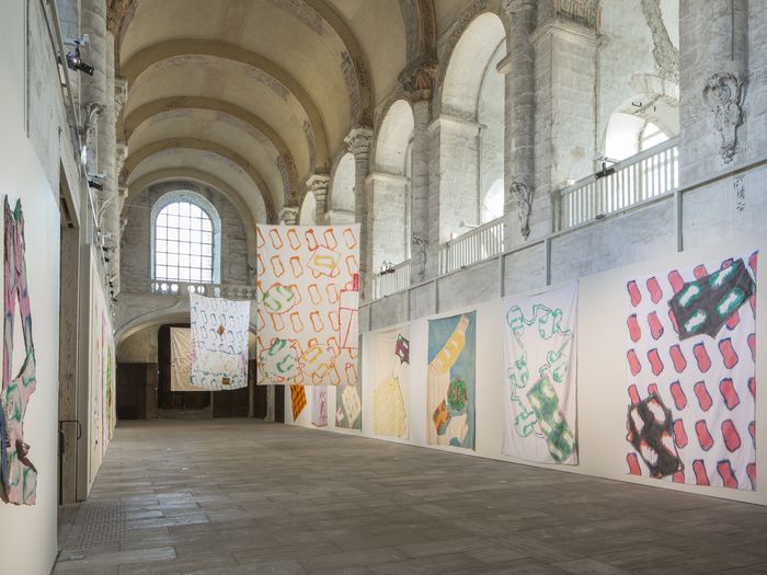 Exposition Claude Viallat, Place de la Laiterie 49100 Angers, Angers