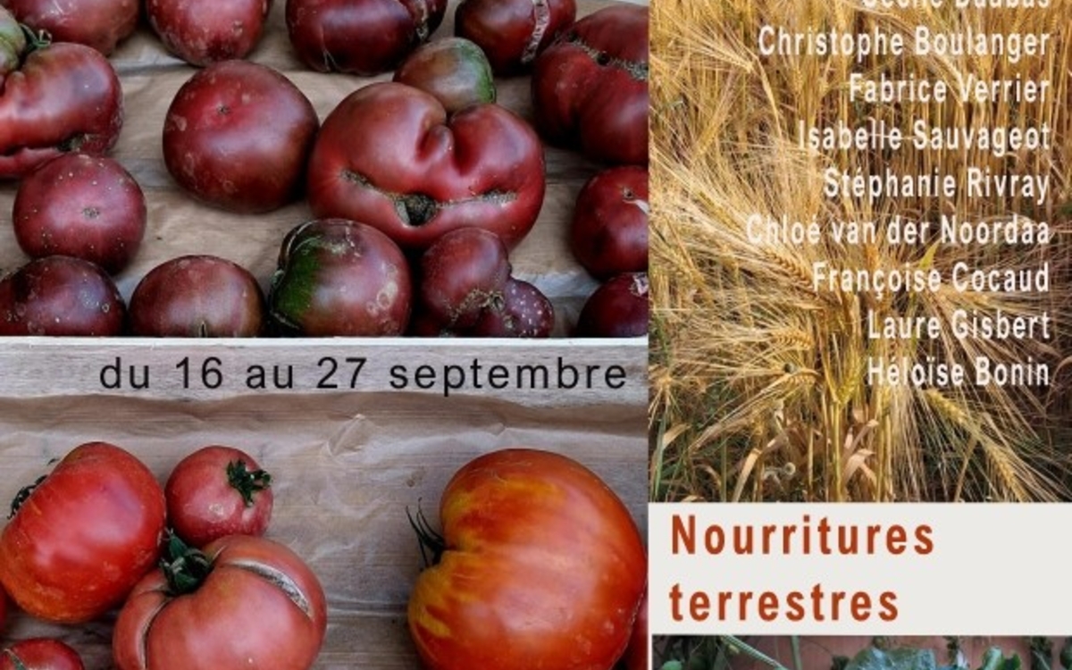 exposition collective « Nourritures terrestres » Coin de ciel Paris