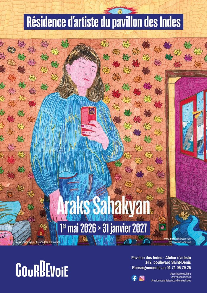 Exposition d’Araks Sahakyan au Pavillon des Indes : atelier d’artiste – Visites libres, Le pavillon des Indes, Courbevoie