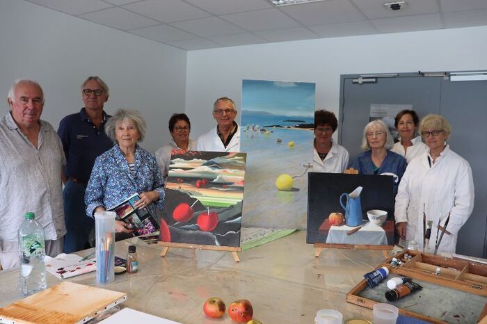 Exposition de Jos Van de Ven et de ses élèves, Pôle de l’Etang-Neuf, Saint-Connan