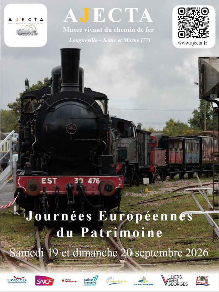 Exposition de locomotives et de matériel ferroviaire historique, AJECTA – Dépôt des locomotives, Longueville