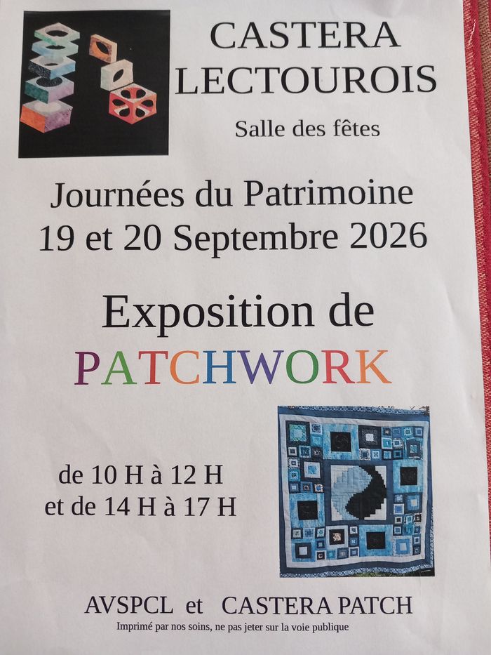 Exposition de Patchwork, Salle des fêtes de Castéra-Lectourois, Castéra-Lectourois