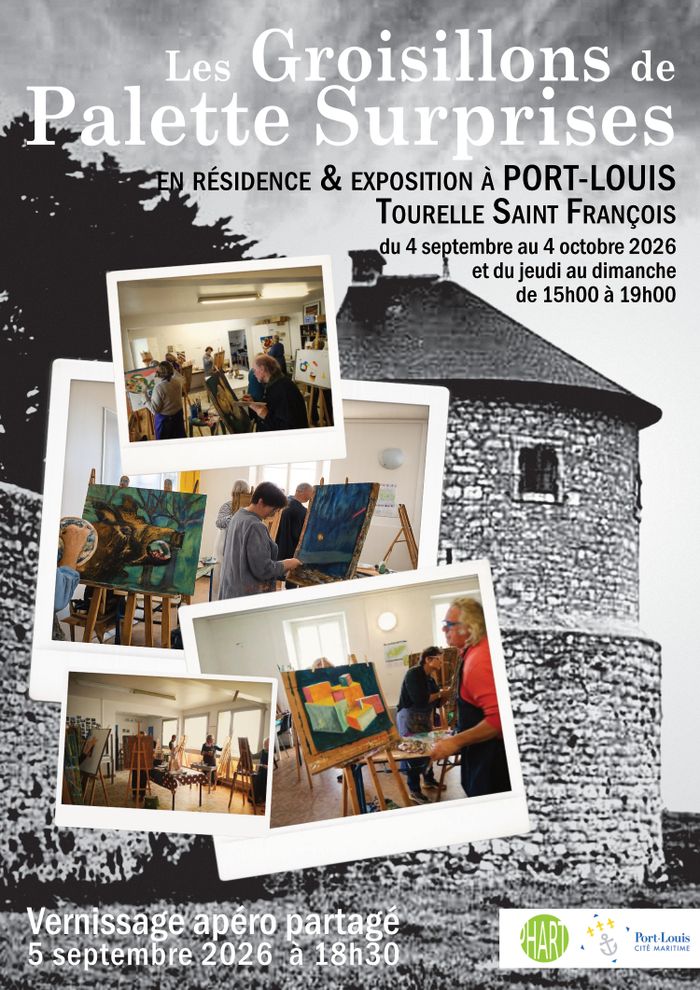 Exposition de peintures, Tourelle Saint-François, Port-Louis
