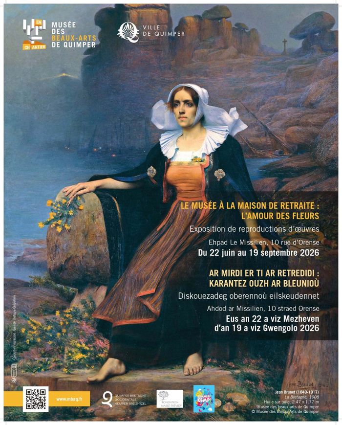 Exposition de reproduction d’œuvres – Musée des Beaux-Arts, JEP 2026 – EHPAD le Missilien, Quimper