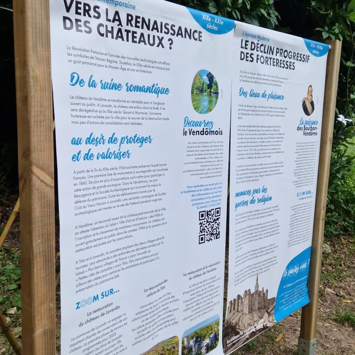 Exposition des châteaux médiévaux de la vallée du Loir, Courseoir des Montaigus, Troo