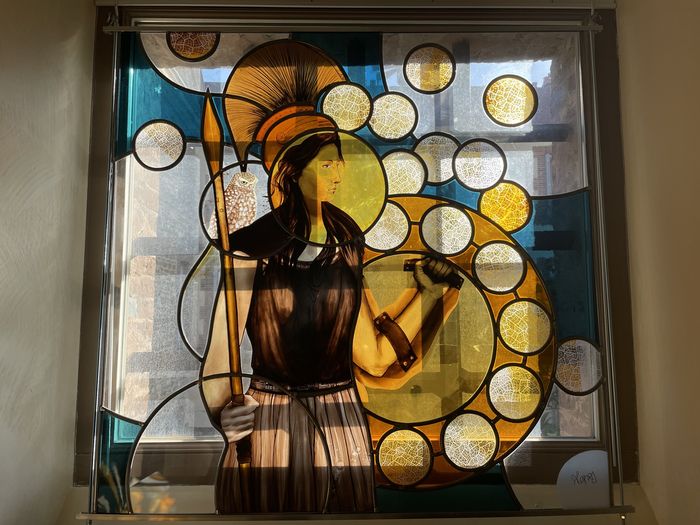 Exposition des vitraux de Delphine Legros, La Maison du Vitrail d&rsquo;Armance, Ervy-le-Châtel