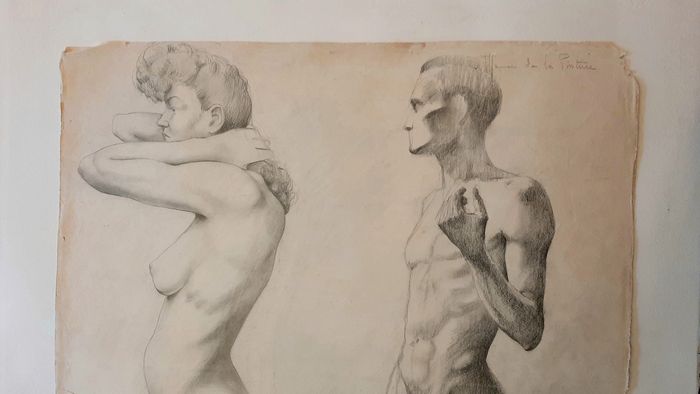 Exposition d&rsquo;œuvres de Maurice de la Pintière à La Maison Lusignan, Maison Lusignan Espace Lusignan rue Théodelin 85120 Vouvant, Vouvant