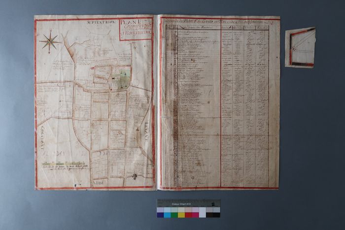 Exposition du compoix de Montfaucon restauré, Archives départementales Du Lot, Cahors