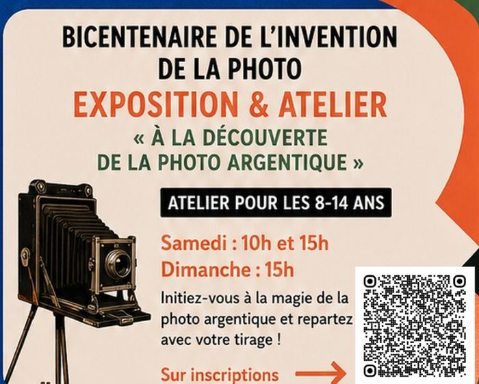 Exposition et Atelier « à la découverte de la photo argentique », Château du Thiolent, Vergezac