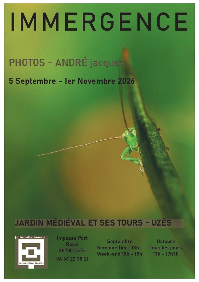 Exposition : Immergence, Jardin médiéval et ses Tours, Uzès