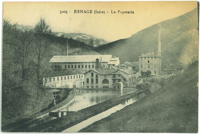 Exposition : La papeterie de Renage, Médiathèque municipale Paul Eluard, Renage