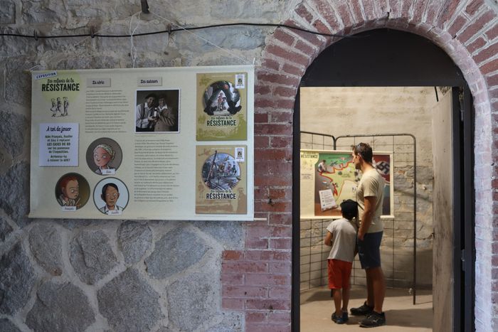 Exposition « Les Enfants de la Résistance », Fort de Côte Lorette, Saint-Genis-Laval