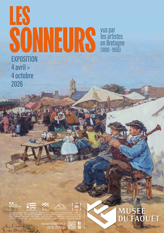 Exposition – Les sonneurs vus par les artistes en Bretagne (1800-1950), Musée du Faouët, Le Faouët