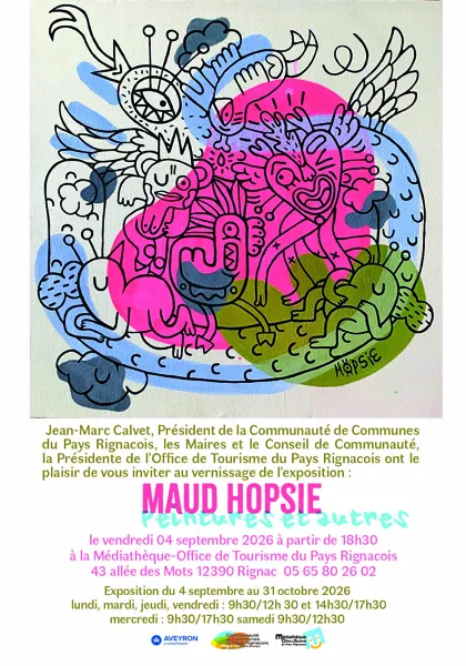 Exposition MAUD HOPSIE Rignac