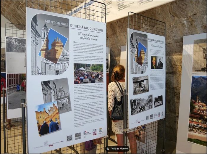 Exposition Mentonnais d’hier à Aujourd’hui, Voûte du Patrimoine, Menton