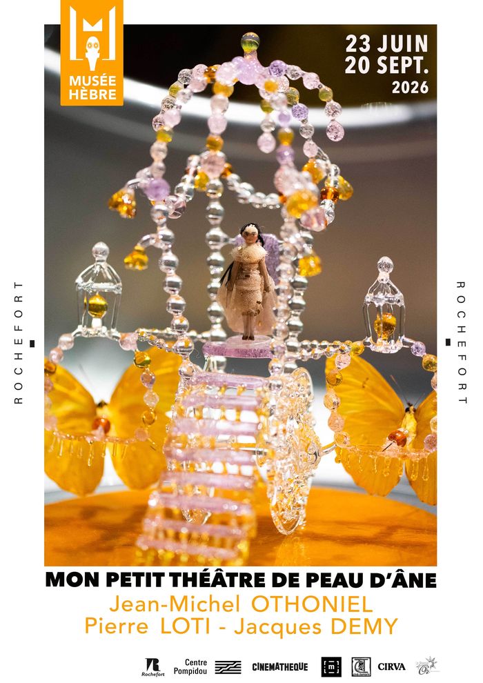 Exposition « Mon petit théâtre de Peau d&rsquo;Âne » de Michel Othoniel, Musée Hèbre, Rochefort