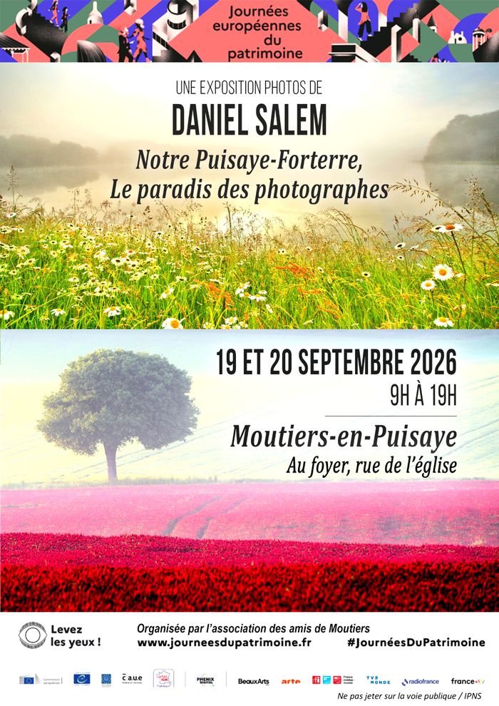 Exposition photos de Daniel SALEM, Foyer rural, Moutiers-en-Puisaye