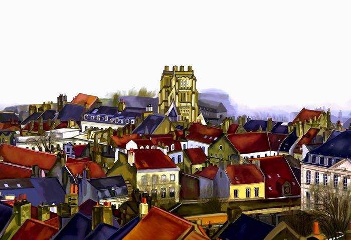 EXPOSITION : REGARDS CROISÉS SUR SAINT-OMER, La Motte castrale, Saint-Omer