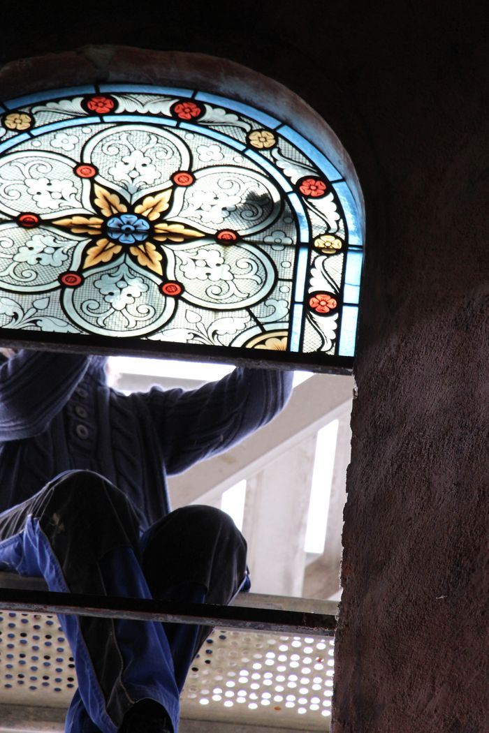 Exposition sur la restauration de l&rsquo;église, Église Saint-André, Villaines-les-Rochers